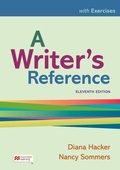 Cover: A Writer's Reference with Exercises - Bedford/Saint Martin's