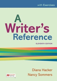 Abbildung von: A Writer's Reference with Exercises - Bedford/Saint Martin's