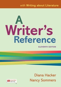 Abbildung von: A Writer's Reference with Writing about Literature - Bedford/Saint Martin's