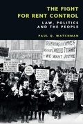 Cover: The Fight for Rent Control - Edinburgh University Press