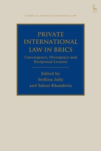 Abbildung von: Private International Law in BRICS - Hart Publishing