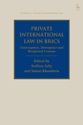 Abbildung von: Private International Law in BRICS - Hart Publishing