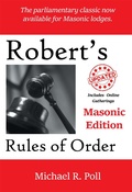 Cover: Robert's Rules of Order: Masonic Edition - Cornerstone