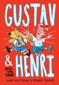 Cover: Gustav & Henri: Space Time Cake! (Vol. 1) - Red Comet Press