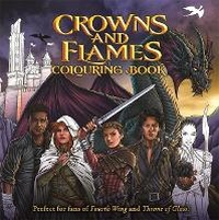 Enlarge image Cover: Crowns and Flames Colouring Book - Sparkpool
