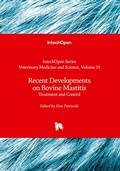 Cover: Recent Developments on Bovine Mastitis - IntechOpen