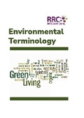 Cover: RRC Quick Reference Guide: Environmental Terminology - RRC International