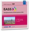 Cover: GMM-Fb. 109: EASS 2024 - VDE Verlag