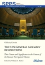 Cover: The UN General Assembly Resolutions - ibidem
