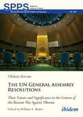 Cover: The UN General Assembly Resolutions - ibidem