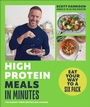 Cover: High-Protein Meals in Minutes - DK RED