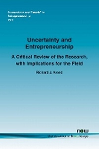 Enlarge image Cover: Uncertainty and Entrepreneurship - now publishers Inc