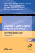 Cover: Advances in Computational Collective Intelligence - Springer