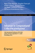 Cover: Advances in Computational Collective Intelligence - Springer