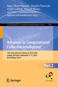 Cover: Advances in Computational Collective Intelligence - Springer