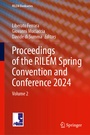 Cover: Proceedings of the RILEM Spring Convention and Conference 2024 - Springer