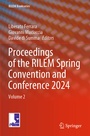 Cover: Proceedings of the RILEM Spring Convention and Conference 2024 - Springer