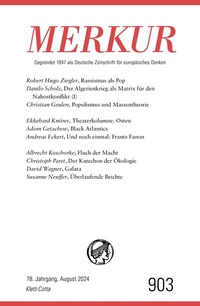 Abbildung von: MERKUR 8/2024, Jg.78 - Klett-Cotta