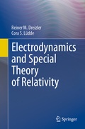 Cover: Electrodynamics and Special Theory of Relativity - Springer