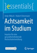 Cover: Achtsamkeit im Studium - Springer