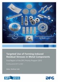 Cover: Targeted Use of Forming-Induced Residual Stresses in Metal Components - utzverlag