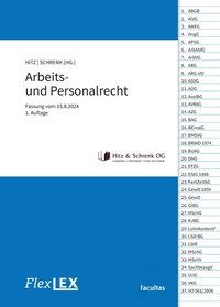 Abbildung von: FlexLex Arbeits- und Personalrecht | Studium - facultas / FlexLex