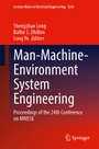 Cover: Man-Machine-Environment System Engineering - Springer