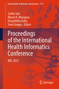 Cover: Proceedings of the International Health Informatics Conference - Springer