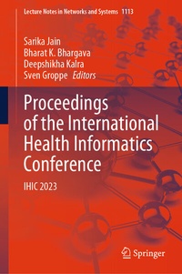 Abbildung von: Proceedings of the International Health Informatics Conference - Springer