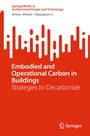 Cover: Embodied and Operational Carbon in Buildings - Springer
