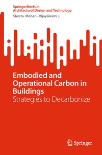Enlarge image Cover: Embodied and Operational Carbon in Buildings - Springer