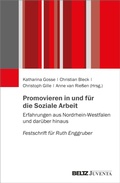 Cover: Promovieren in und f&uuml;r die Soziale Arbeit - Beltz eBook