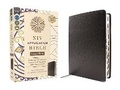 Cover: NIV Application Bible, Large Print, European Bonded Leather, Black, Red Letter, Indexed, Comfort Print - Zondervan