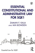 Bild: Essential Constitutional and Administrative Law for SQE1 - Routledge