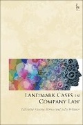 Cover: Landmark Cases in Company Law - Hart Publishing