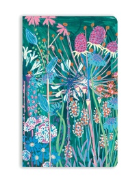 Abbildung von: Premium Softcover Notizbuch: Lucy Innes Williams, Blau-Grünes Gartenhaus - Flame Tree Publishing