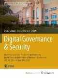 Cover: Digital Governance & Security - Springer