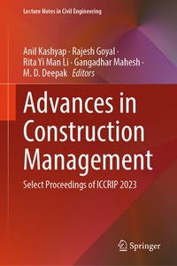 Abbildung von: Advances in Construction Management - Springer