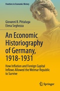 Cover: An Economic Historiography of Germany, 1918-1931 - Springer