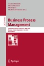 Cover: Business Process Management - Springer