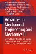 Cover: Advances in Mechanical Engineering and Mechanics III - Springer