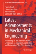 Cover: Latest Advancements in Mechanical Engineering - Springer