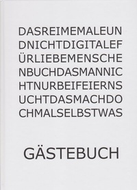 Abbildung von: Gästebuch - Isensee, Florian, GmbH