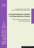 Bild: Lernpsychologische Aspekte in Schulpraktischen Studien - Leipziger Uni-Vlg