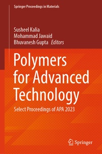 Enlarge image Cover: Polymers for Advanced Technology - Springer