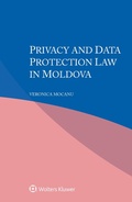 Cover: Privacy and Data Protection Law in Moldova - Wolters Kluwer