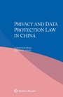 Cover: Privacy and Data Protection Law in China - Wolters Kluwer