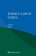 Cover: Energy Law in China - Wolters Kluwer