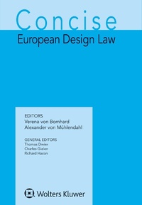 Enlarge image Cover: Concise European Design Law - Wolters Kluwer