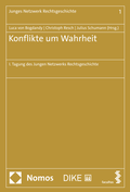 Cover: Konflikte um Wahrheit - Dike Verlag Z&uuml;rich